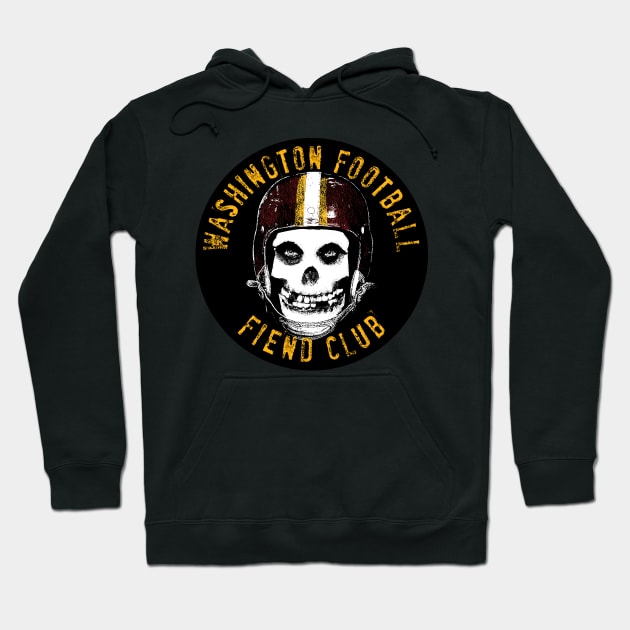 WASHINGTON FOOTBALL FIEND CLUB Hoodie by unsportsmanlikeconductco